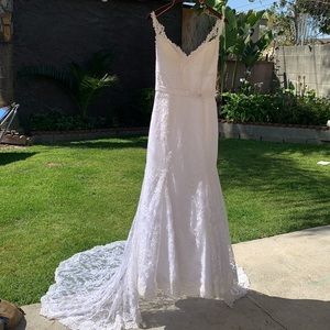 Mermaid Style Wedding Dress $3200 retail